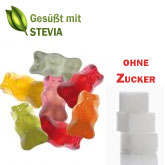 Zuckerfreie Fruchtgummi bedrucken