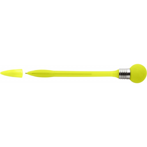 Kugelschreiber 'Blinker' aus Kunststoff | Gelb