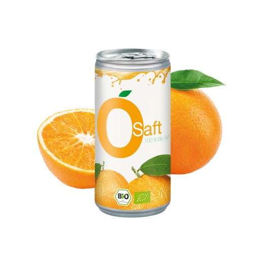 Bio Orangensaft, 200 ml, Smart Label