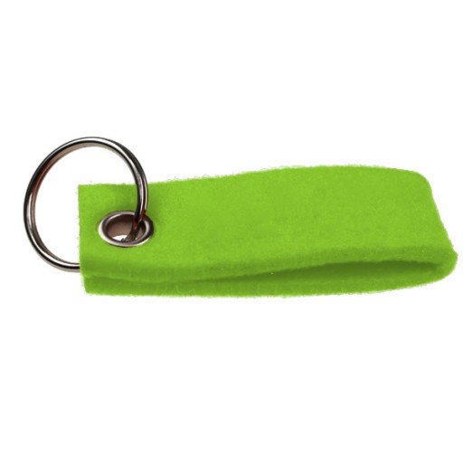 Filzloop SMALL | Schlüsselring | 2 mm | Grün