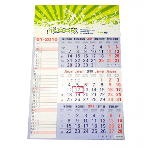 Memo-Kalender als Werbeartikel