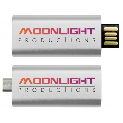 Express-Mobile-USB-Stick OTG | Silber | 2 GB