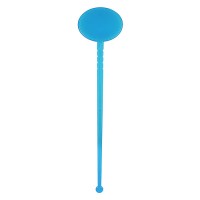 Cocktail-Rührstab "Oval" | Transparent-Blau