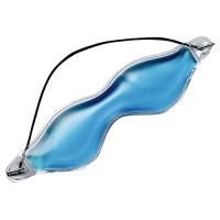 Augenmaske "Oasis" | Transparent / Blau