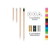 Bleistift mit Radiergummi