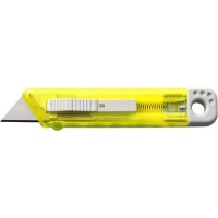Cutter-Messer mit Federkernautomatik aus Kunststoff Griffin