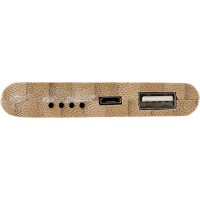 Powerbank aus Bambus Ruby
