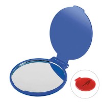 Taschenspiegel | Blau-Transparent