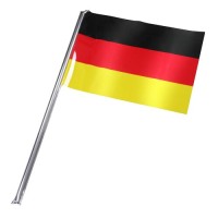 Fahne, selbstaufblasend "Deutschland", groß