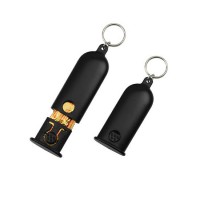 Schlüsselanhänger Kondombox | Schwarz