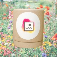10 Seedbombs in Stülp-Logodose | Blühende Landschaft