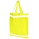 Polyester-Tasche mit kurzen Griffen und Reflexstreifen - 120 g/m² - 38 x 42 cm