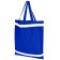 Polyester-Tasche mit kurzen Griffen und Reflexstreifen - 120 g/m² - 38 x 42 cm