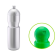 Trinkflasche Bulb | 750 ml | Silber | Ziehverschluss