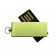 Aluminium-USB-Stick Micro Twister | 64 GB | Grün