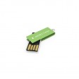 Weitere Ansicht des Werbeartikels Aluminium-USB-Stick Micro Twister | Grün