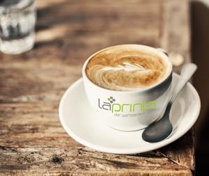 Bedruckte Cappuccinotasse Bedruckte Cappuccinotasse
